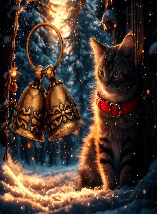 kcrygogo Copper Collar Bell for Small Pet, 0.7 inch Bell for Cats and Dogs,Noise NOT LOUD Come with Silver Pet Anti-Lost ID Pendant Tags (2Set) - Image 2